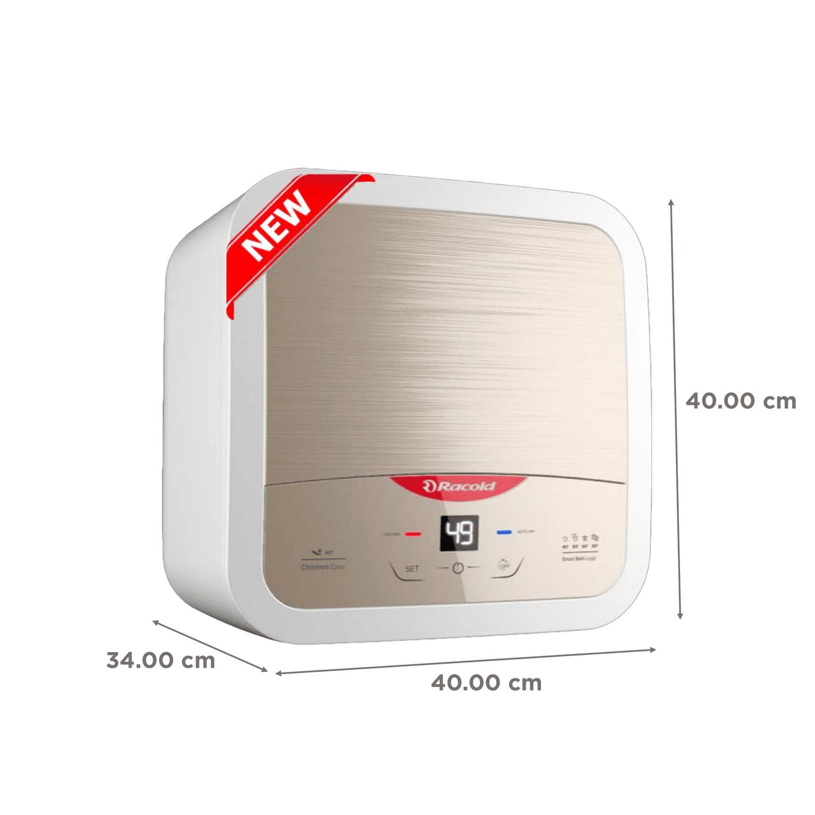 Racold Omnis DG 15 Litre 5 Star Vertical Storage Geyser with Silver lon Technology (Sandstorm Gold) Racold Omnis DG 15 Litre 5 Star Vertical Storage Geyser with Silver lon Technology (Sandstorm Gold)_2