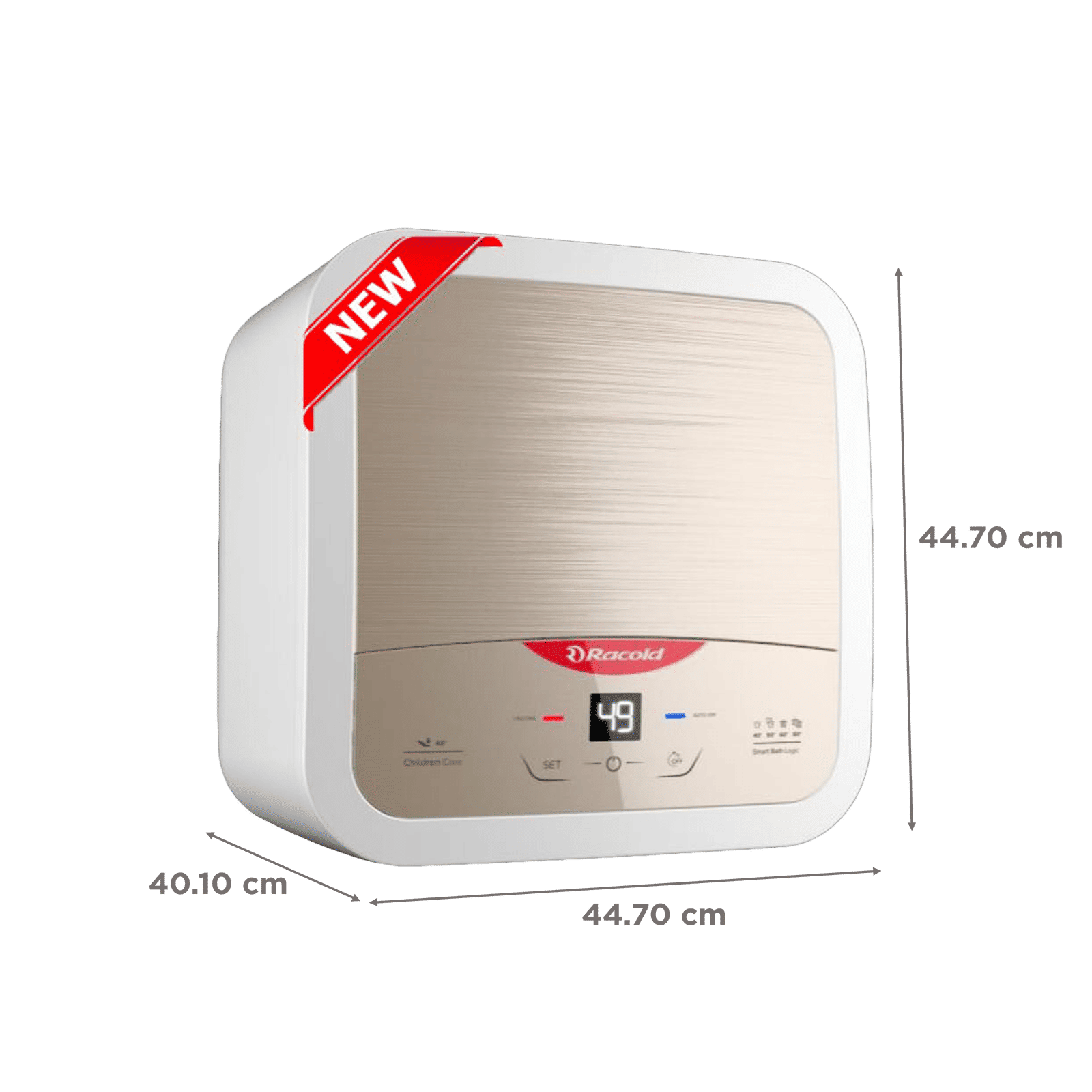 Racold Omnis DG 25 Litres 5 Star Vertical Storage Water Geyser with Built-in Thermostat (Sandstorm Gold) Racold Omnis DG 25 Litres 5 Star Vertical Storage Water Geyser with Built-in Thermostat (Sandstorm Gold)_2