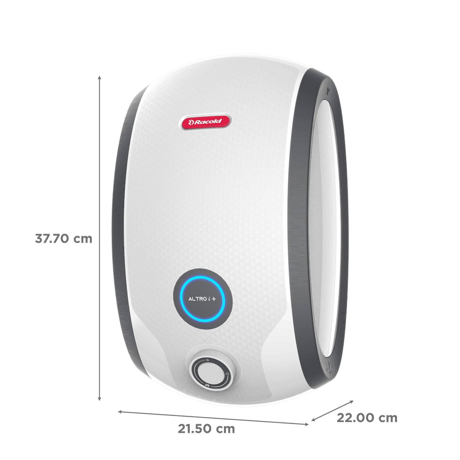 Racold Altro i Plus 3 Litres Instant Water Geyser (3000 Watts, 3803273, White and Grey)_2