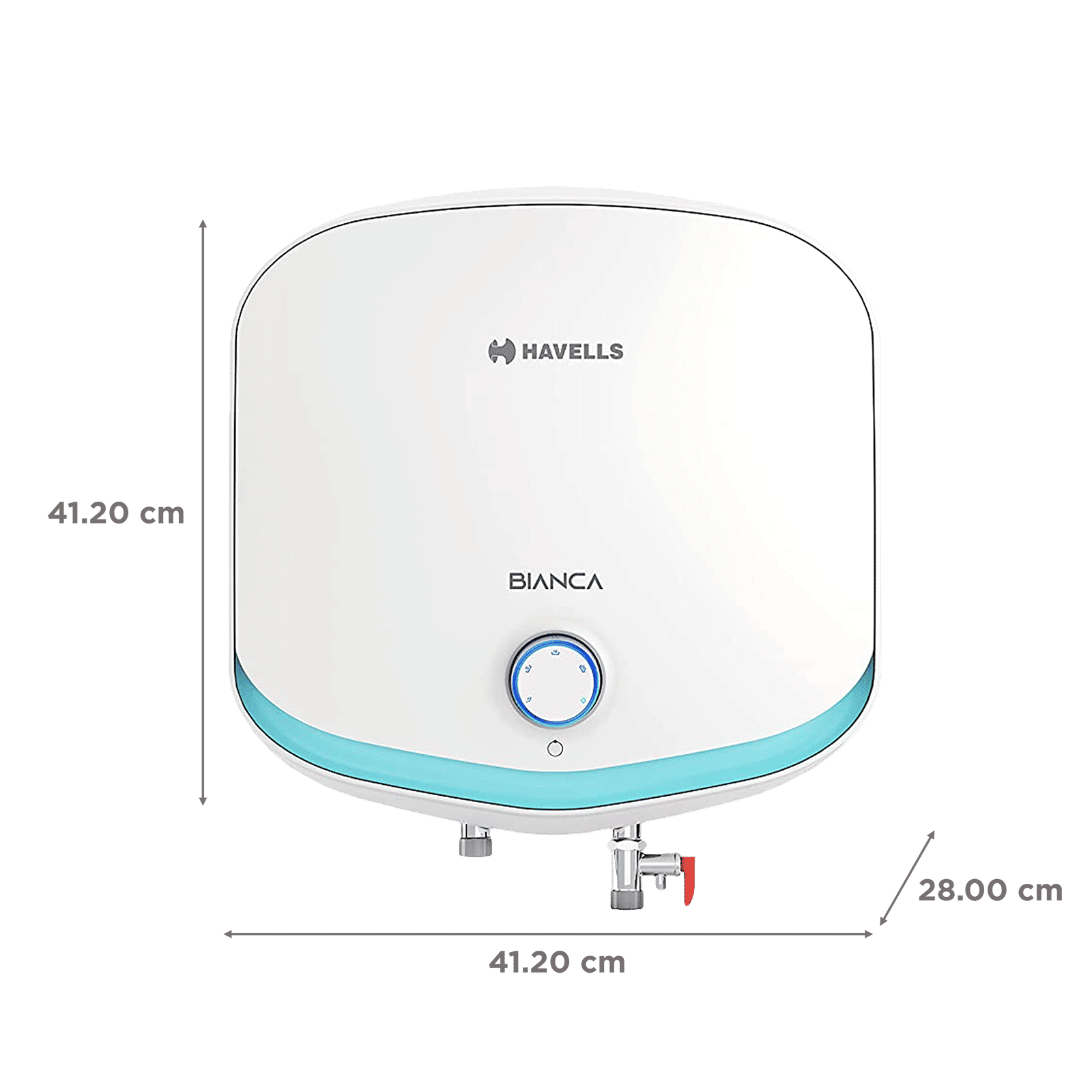 HAVELLS Bianca 10 Litre 5 Star Vertical Storage Geyser with Whirl Flow Technology (White & Blue) HAVELLS Bianca 10 Litre 5 Star Vertical Storage Geyser with Whirl Flow Technology (White & Blue)_2