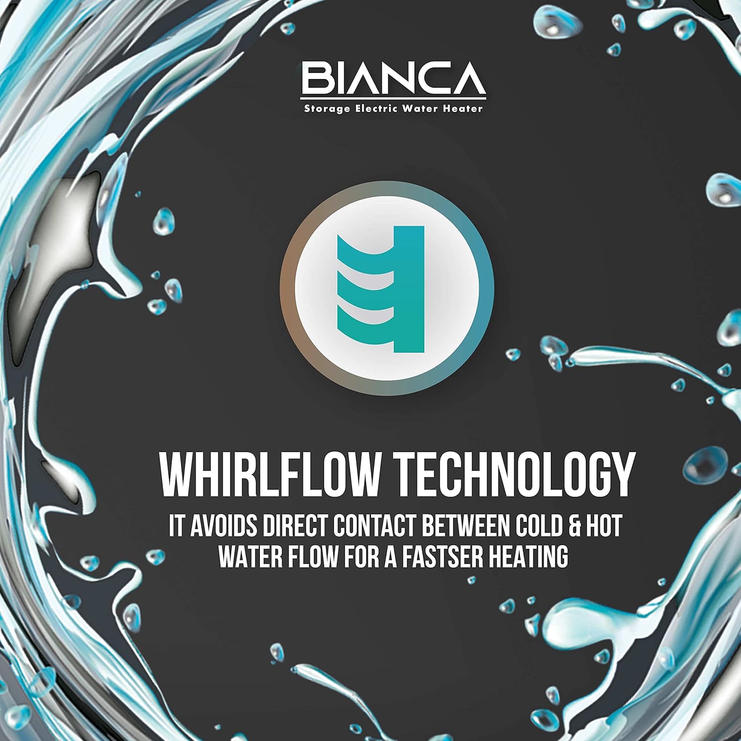 HAVELLS Bianca 25 Litre 5 Star Vertical Storage Geyser with Whirl Flow Technology (White & Blue) HAVELLS Bianca 25 Litre 5 Star Vertical Storage Geyser with Whirl Flow Technology (White & Blue)_8
