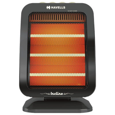 HAVELLS Inclino 1200W Halogen Room Heater with Oscillation Function (Rust Free Reflector