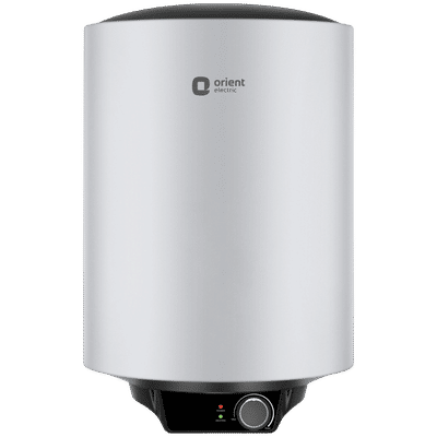 Orient Maverick 10 Litre 5 Star Vertical Storage Geyser with 5 Level Safety Shield (Grey)