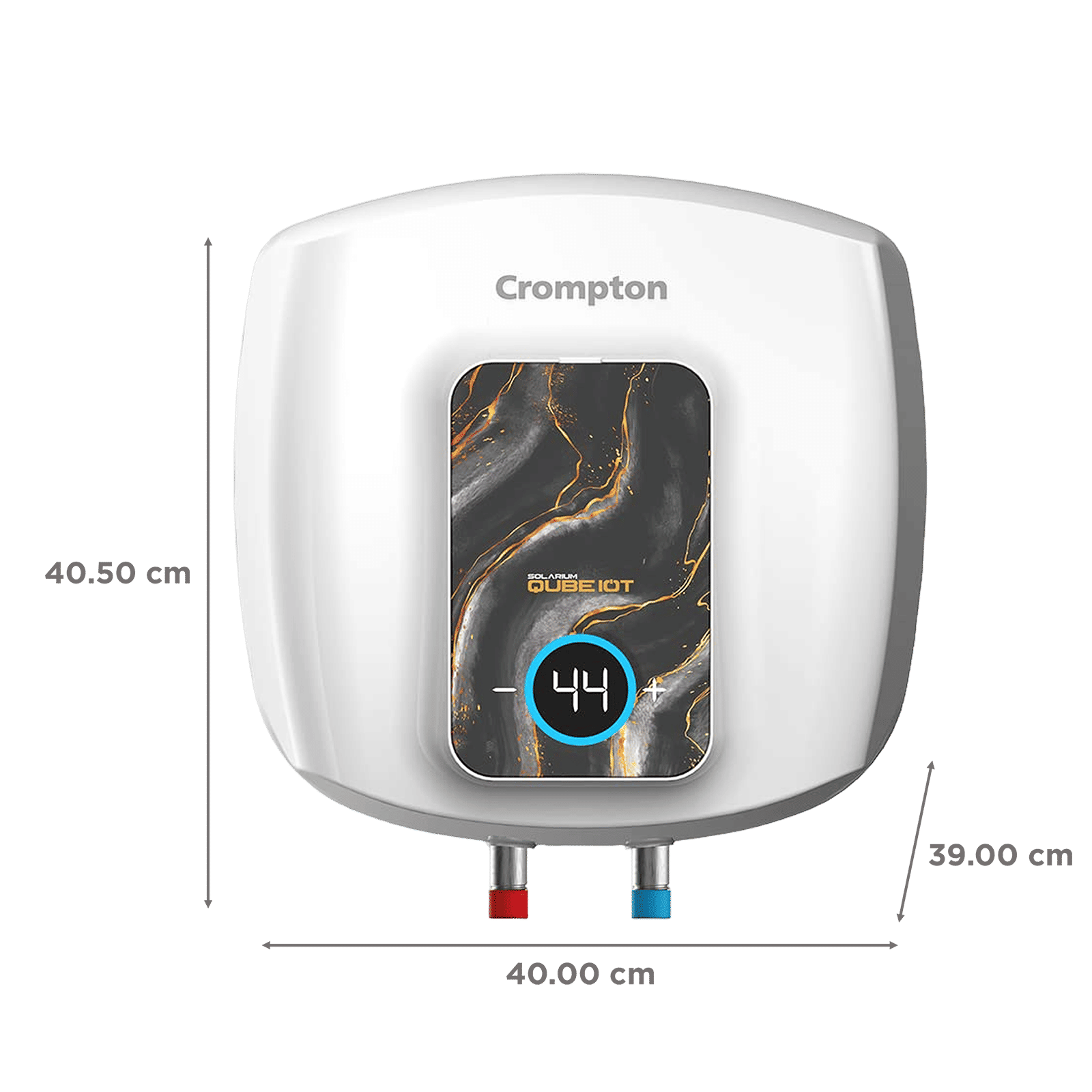 Crompton Solarium Qube IOT 15 Litre 5 Star Vertical Smart Geyser with Alexa & Google Assistant Compatibility (White) Crompton Solarium Qube IOT 15 Litre 5 Star Vertical Smart Geyser with Alexa & Google Assistant Compatibility (White)_2