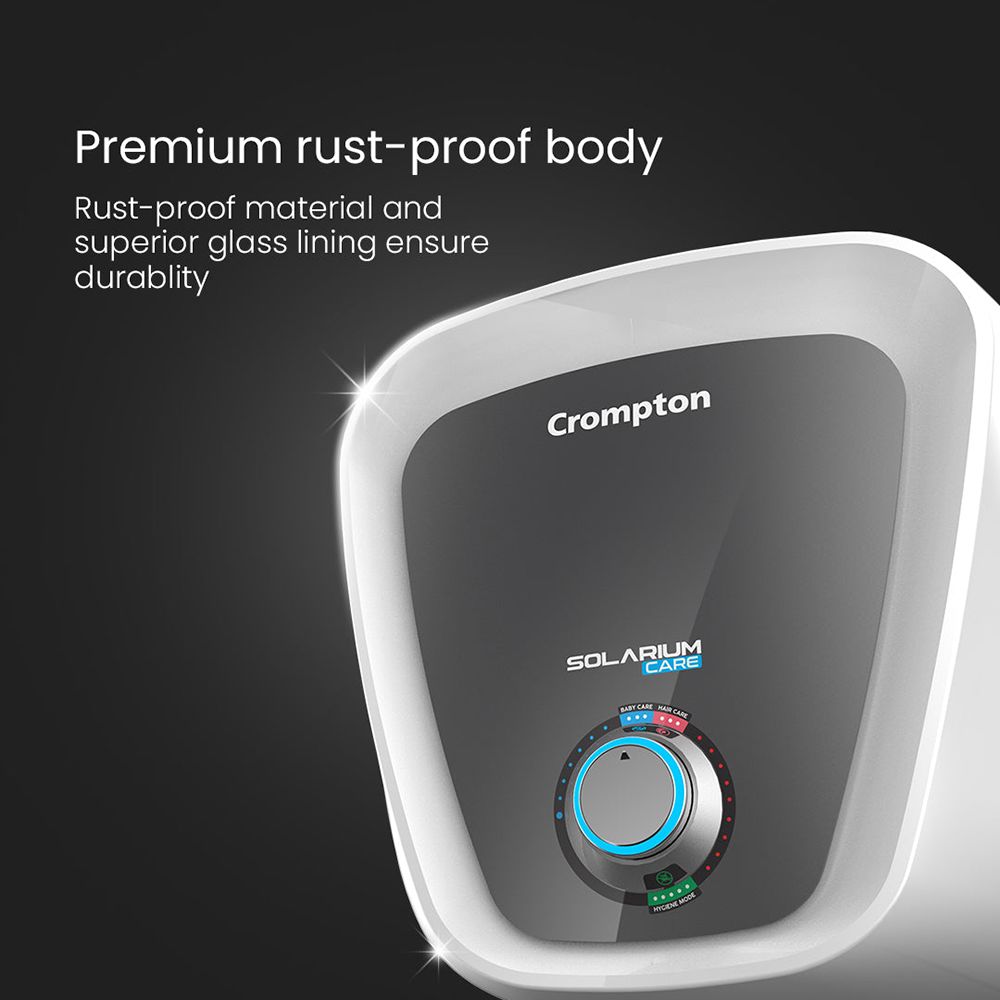 Crompton Solarium Care 10 Litre 5 Star Vertical Storage Geyser with Advanced 3 Level Safety (White) Crompton Solarium Care 10 Litre 5 Star Vertical Storage Geyser with Advanced 3 Level Safety (White)_10
