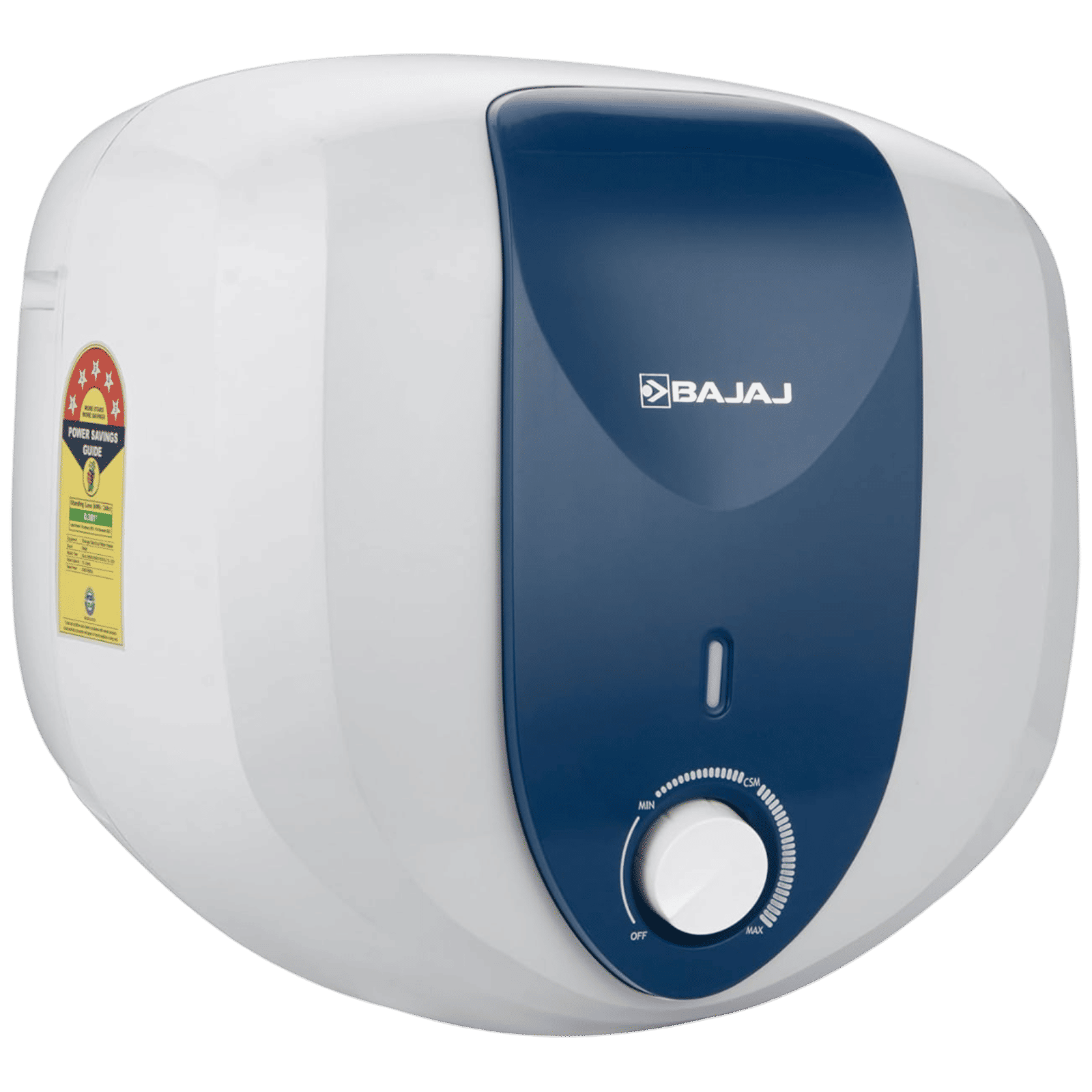 BAJAJ Armor Series Pentacle 25 Litre 5 Star Vertical Storage Geyser with Swirl Flow Technology (White and Blue) BAJAJ Armor Series Pentacle 25 Litre 5 Star Vertical Storage Geyser with Swirl Flow Technology (White and Blue)_4