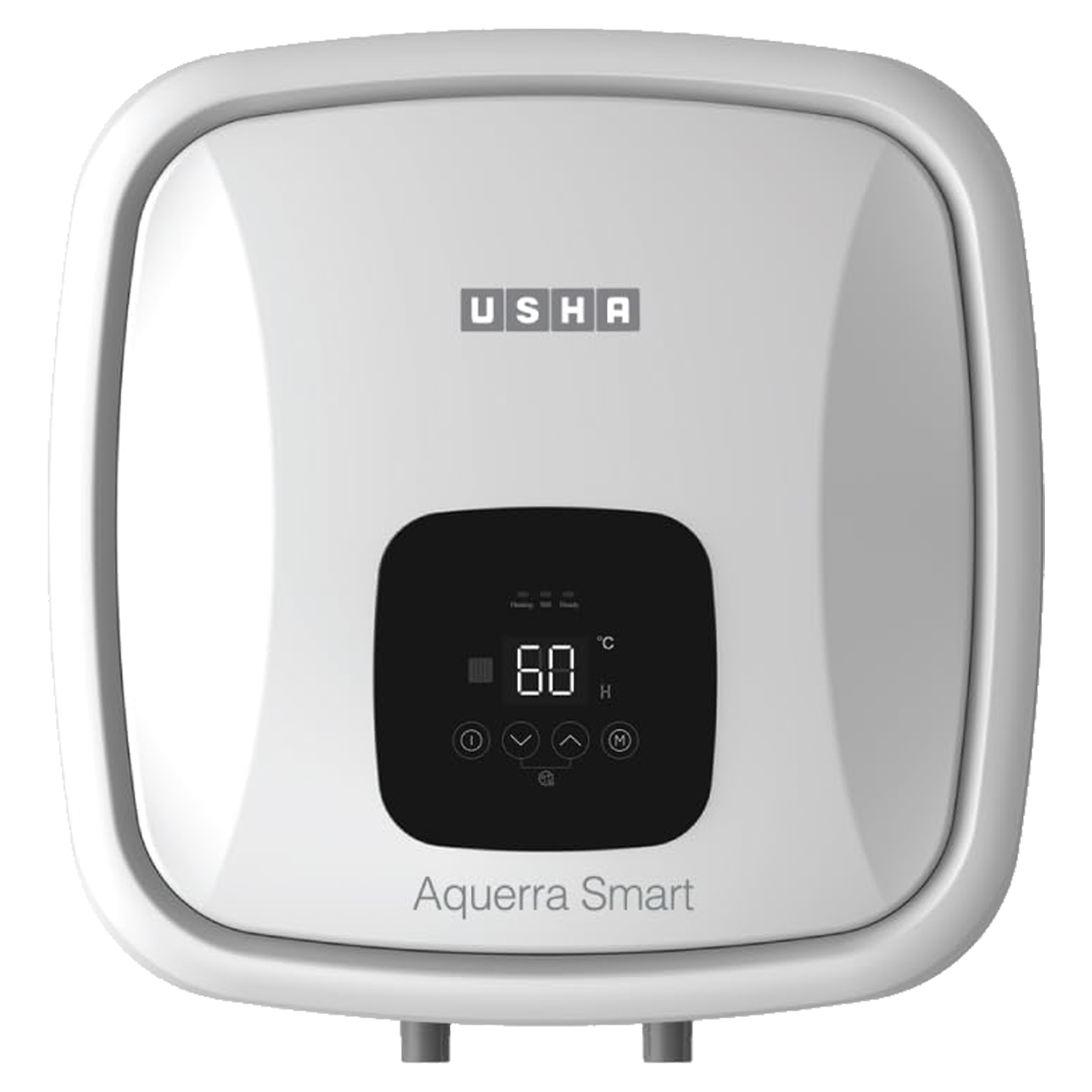 USHA Aquerra 25 Litre 5 Star Vertical Smart Geyser with Intelligent Features Through App (White)_1