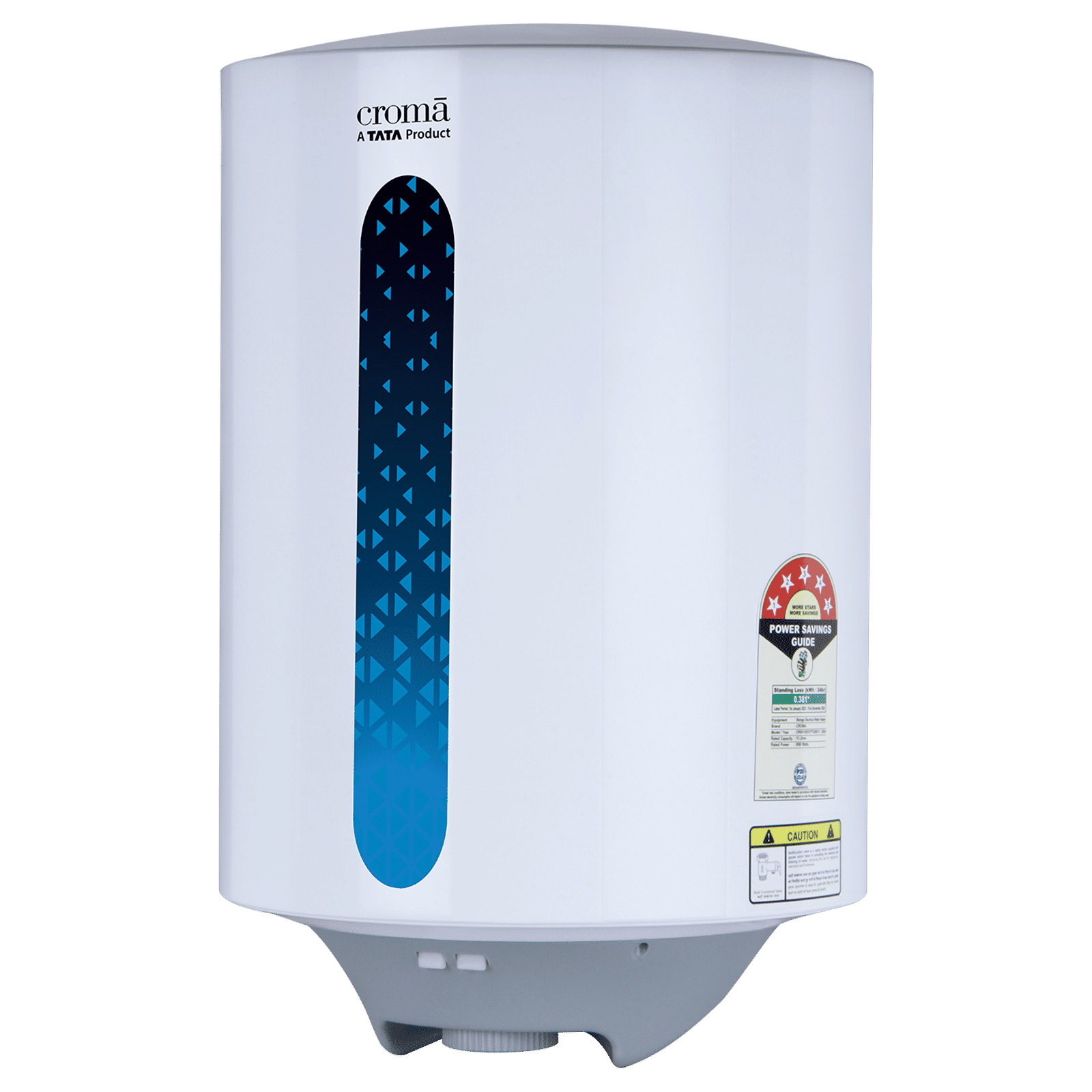 Croma AV5111 15 Litres 5 Star Vertical Storage Geyser with Temperature Control Knob (White) Croma AV5111 15 Litres 5 Star Vertical Storage Geyser with Temperature Control Knob (White)_5