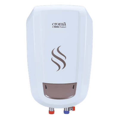 Croma 5 Litre Instant Geyser with Efficient Thermostat (White)