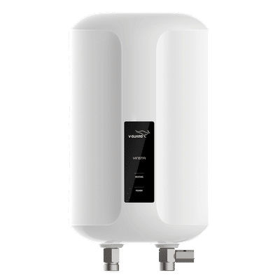 V-GUARD Vinsta 3 Litre 5 Star Vertical Instant Geyser with ISI Mark Heating element (White)