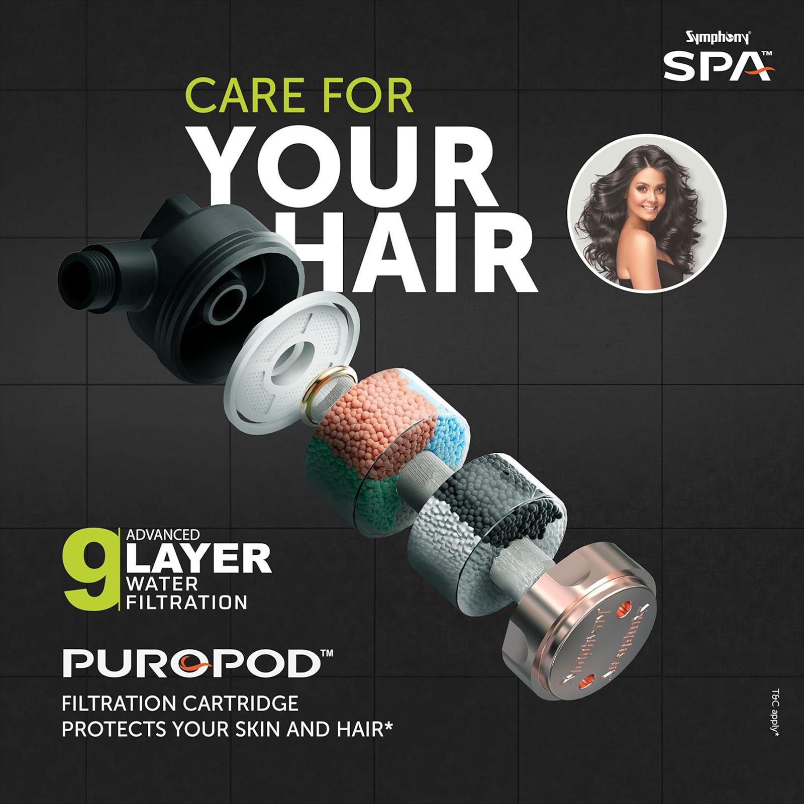 Symphony SPA 10 Litre 5 Star Vertical Storage Geyser with PUROPOD 9-Layer Advanced Water Filtration Technology (White & Grey)_6
