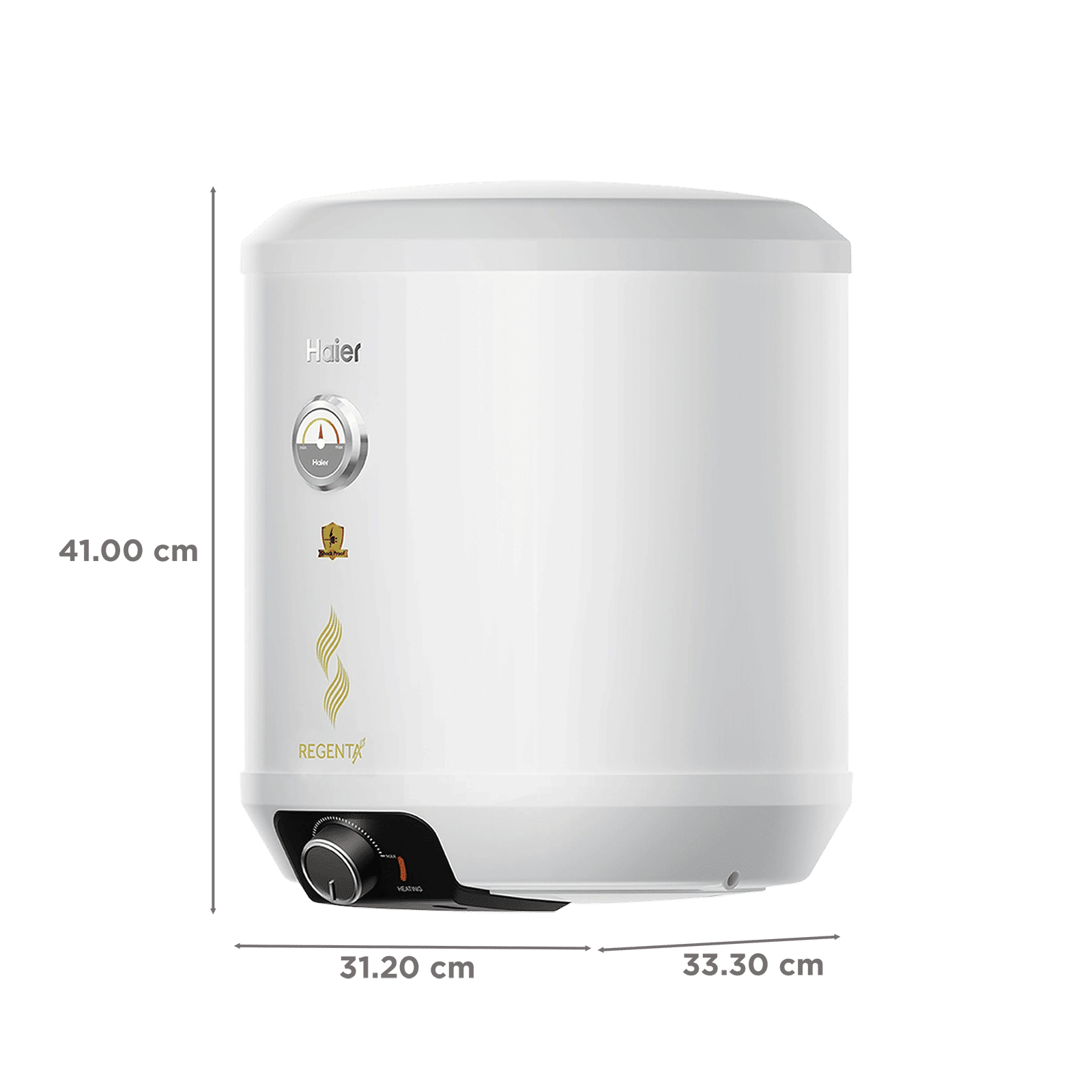 Haier REGENTA 10 Litre 5 Star Vertical Storage Geyser with RSC Technology (White)_2