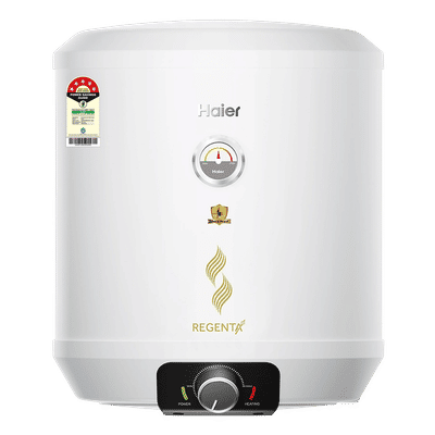 Haier REGENTA 25 Litre 5 Star Vertical Storage Geyser with RSC Technology (White)