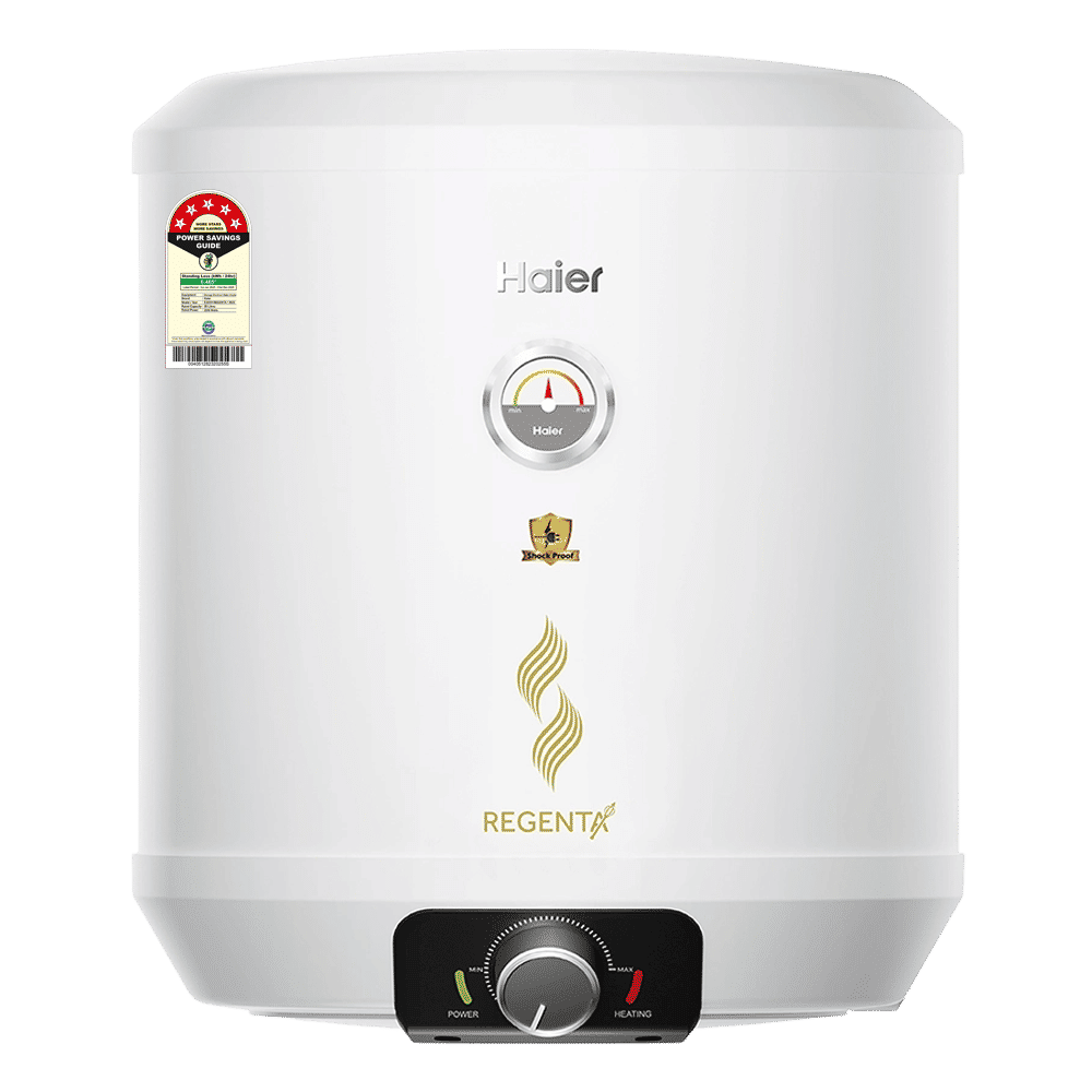 Haier REGENTA 25 Litre 5 Star Vertical Storage Geyser with RSC Technology (White) Haier REGENTA 25 Litre 5 Star Vertical Storage Geyser with RSC Technology (White)_1