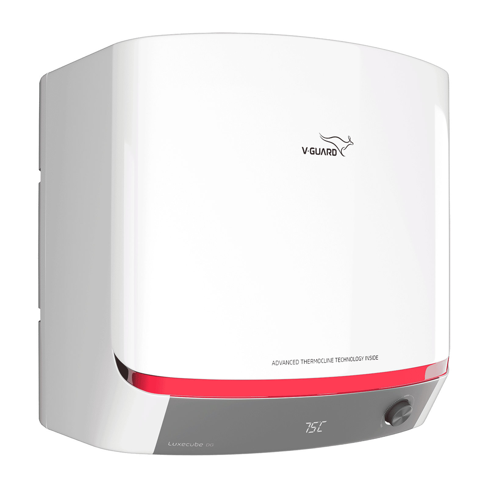 V-GUARD LUXECUBE DG 25 Litre 5 Star Vertical Storage Geyser with Advanced Thermocline Technology (White) V-GUARD LUXECUBE DG 25 Litre 5 Star Vertical Storage Geyser with Advanced Thermocline Technology (White)_5