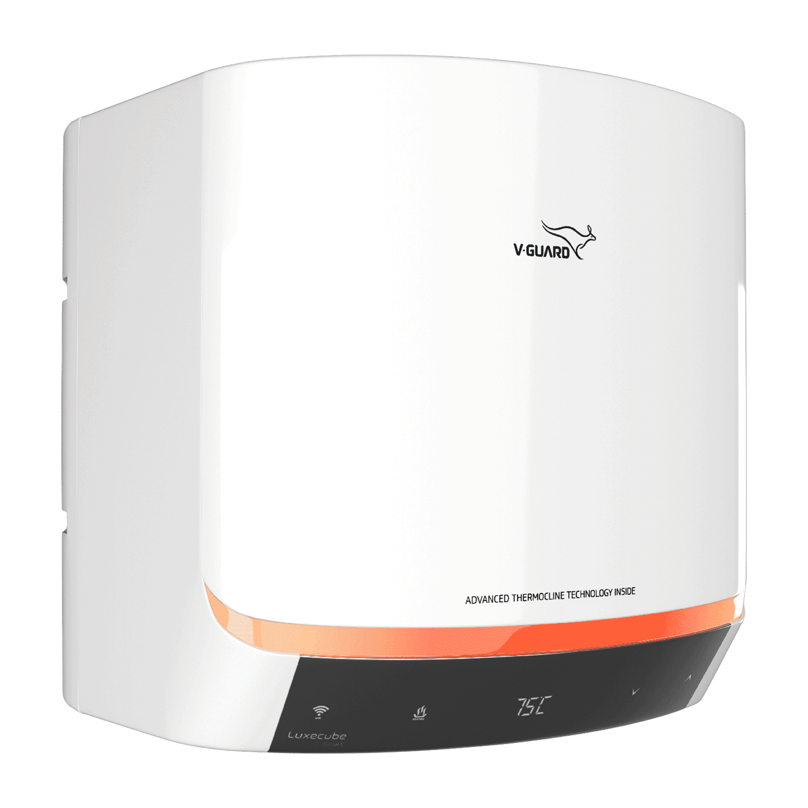 V-GUARD LUXECUBE SMART 15 Litre 5 Star Vertical Smart Geyser with Alexa & Google Assistant Compatibilty (White)_5