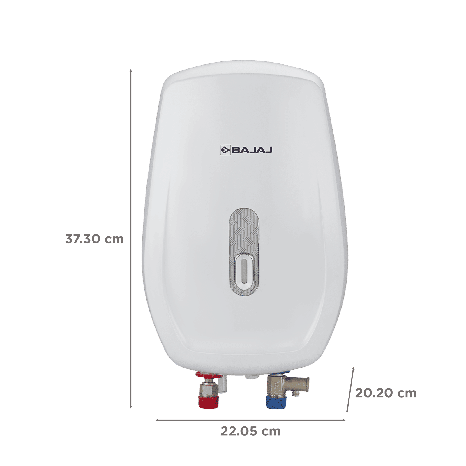 BAJAJ Shield Aerono 3 Litre Vertical Instant Geyser with Shock Resistance (White)_2