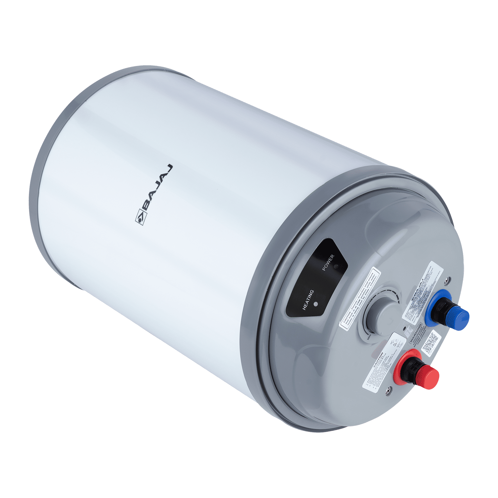 BAJAJ Shield Crest Plus 10 Litre 5 Star Vertical Storage Geyser with Swirlflow Technology (White & Grey) BAJAJ Shield Crest Plus 10 Litre 5 Star Vertical Storage Geyser with Swirlflow Technology (White & Grey)_5