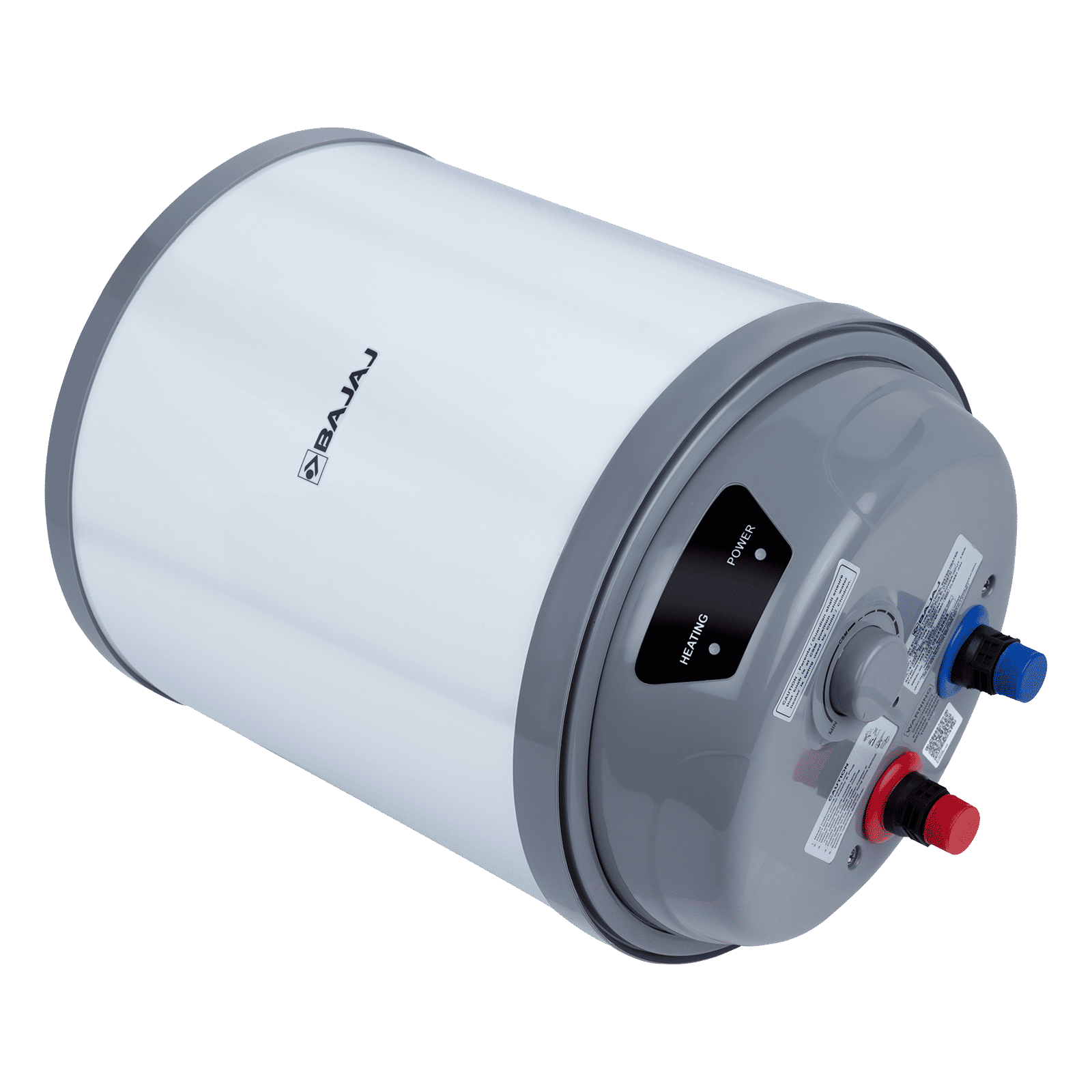 BAJAJ Shield Crest Plus 6 Litre 5 Star Vertical Storage Geyser with Swirlflow Technology (White & Grey)_5
