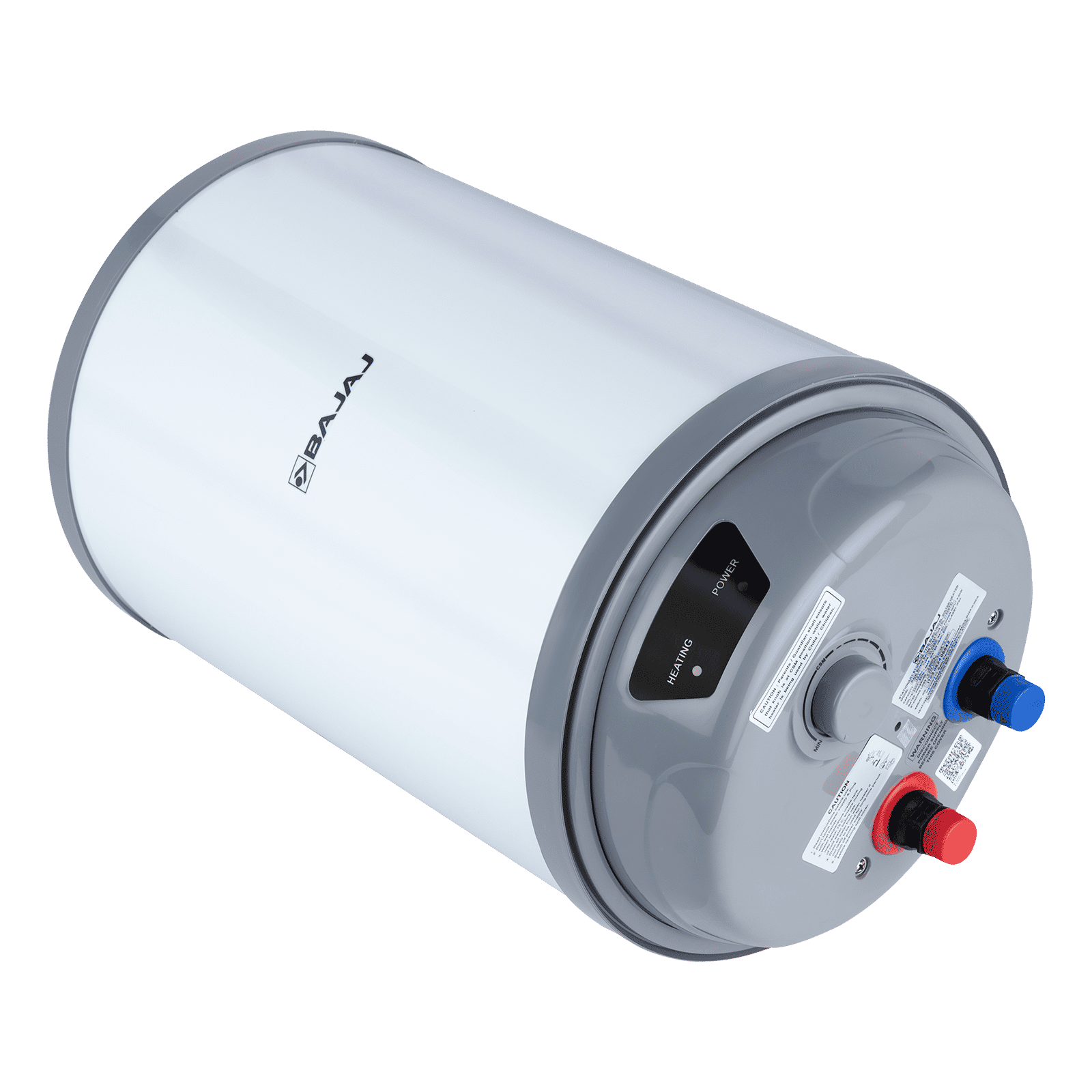BAJAJ Shield Crest Plus 25 Litre 5 Star Vertical Storage Geyser with Swirlflow Technology (White & Grey)_5