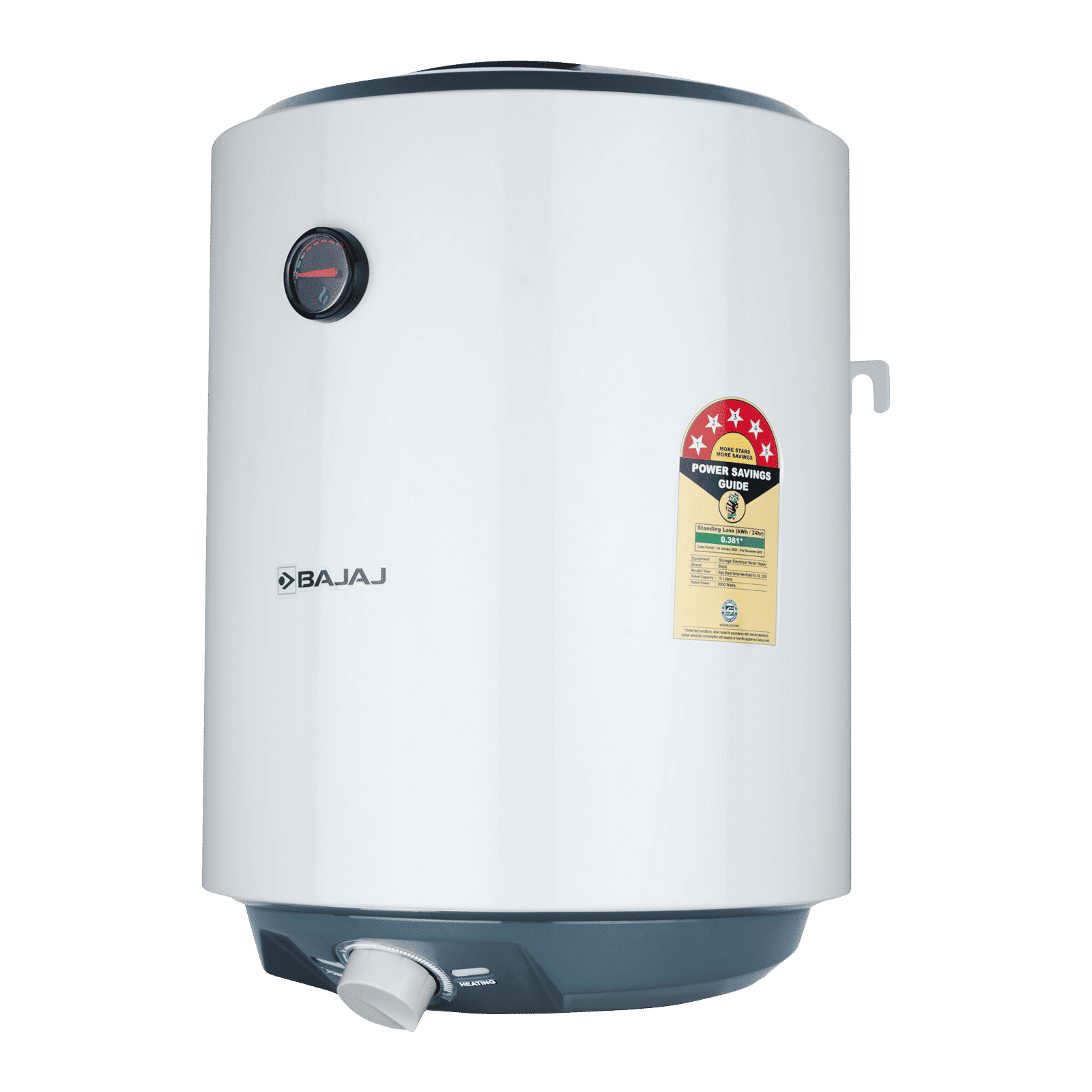 BAJAJ Shield New Shakti Pro 10 Litre Vertical Storage Geyser with Swirlflow Technology (White)_4