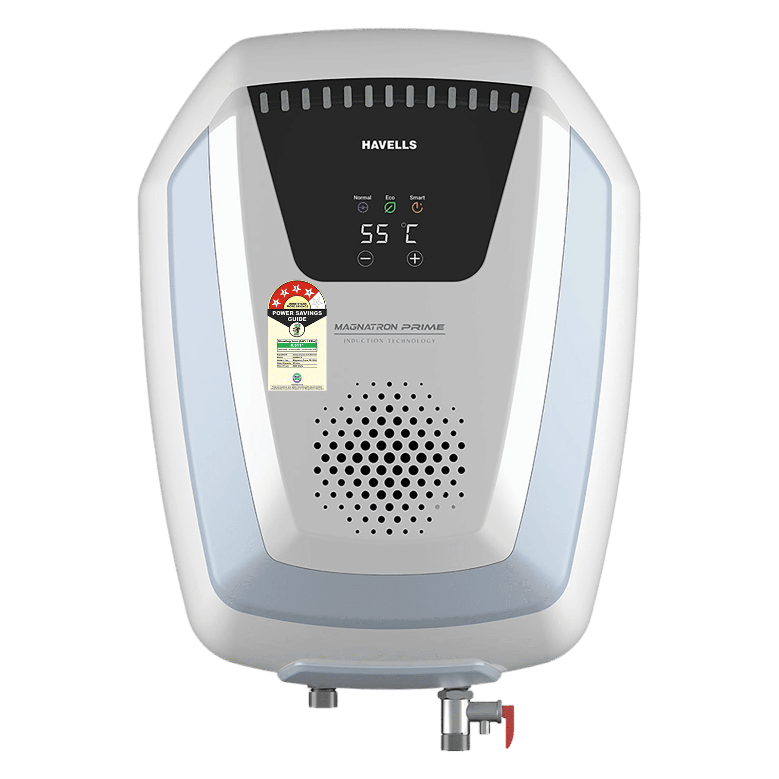 HAVELLS Magnatron Prime 25 Litre 4 Star Storage Geyser with Digital Temperature Display (Blue) HAVELLS Magnatron Prime 25 Litre 4 Star Storage Geyser with Digital Temperature Display (Blue)_1