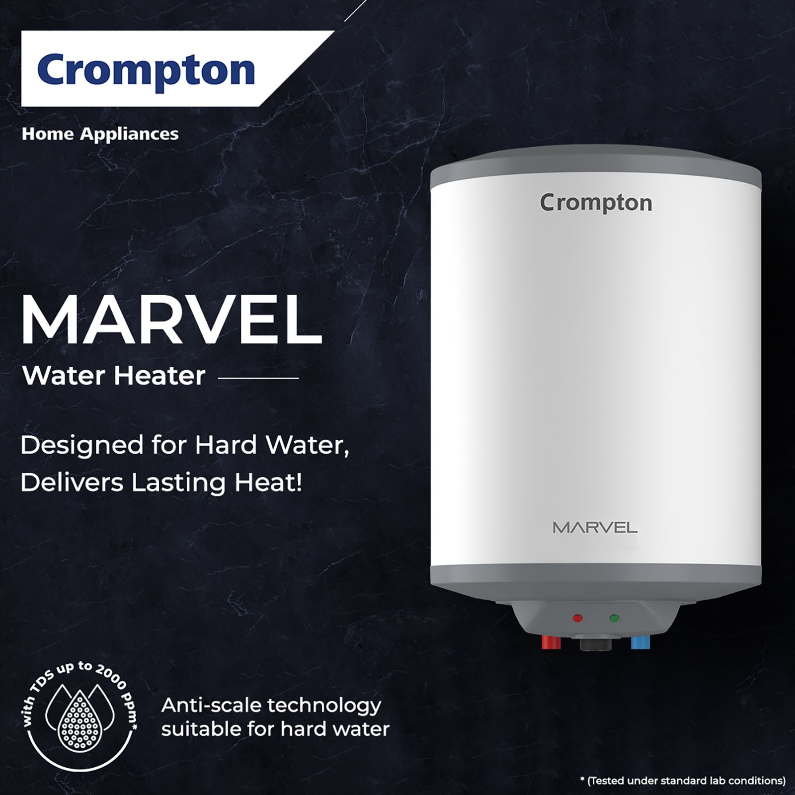 Crompton Marvel 6 Litre Vertical Storage Geyser with Anti-Scale Technology (White)_5