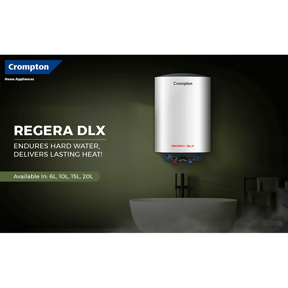 Crompton Regera DLX 15 Litre 5 Star Vertical Storage Geyser with Anti Scale Technology (Blue & White)_5