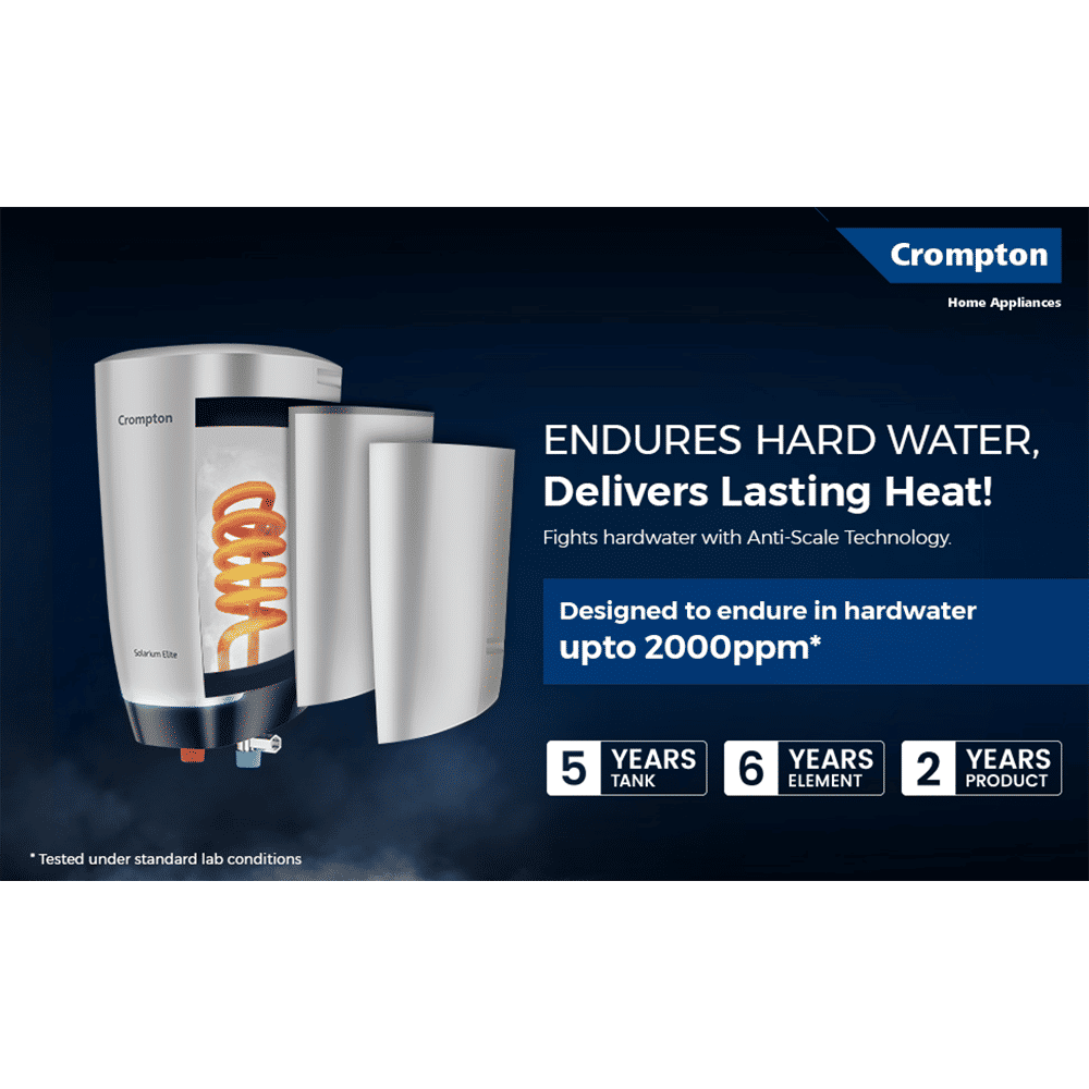 Crompton Solarium Elite 3 Litre Vertical Instant Geyser with Anti Scale Technology (Blue & White) Crompton Solarium Elite 3 Litre Vertical Instant Geyser with Anti Scale Technology (Blue & White)_8