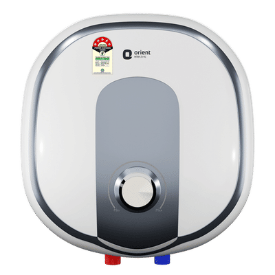 Orient Aquator 25 Litre 5 Star Vertical Storage Geyser with Whirlflow Technology (White)
