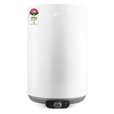 Orient Aquanova 15 Litre 5 Star Vertical Storage Geyser with Whirlflow Technology (White)