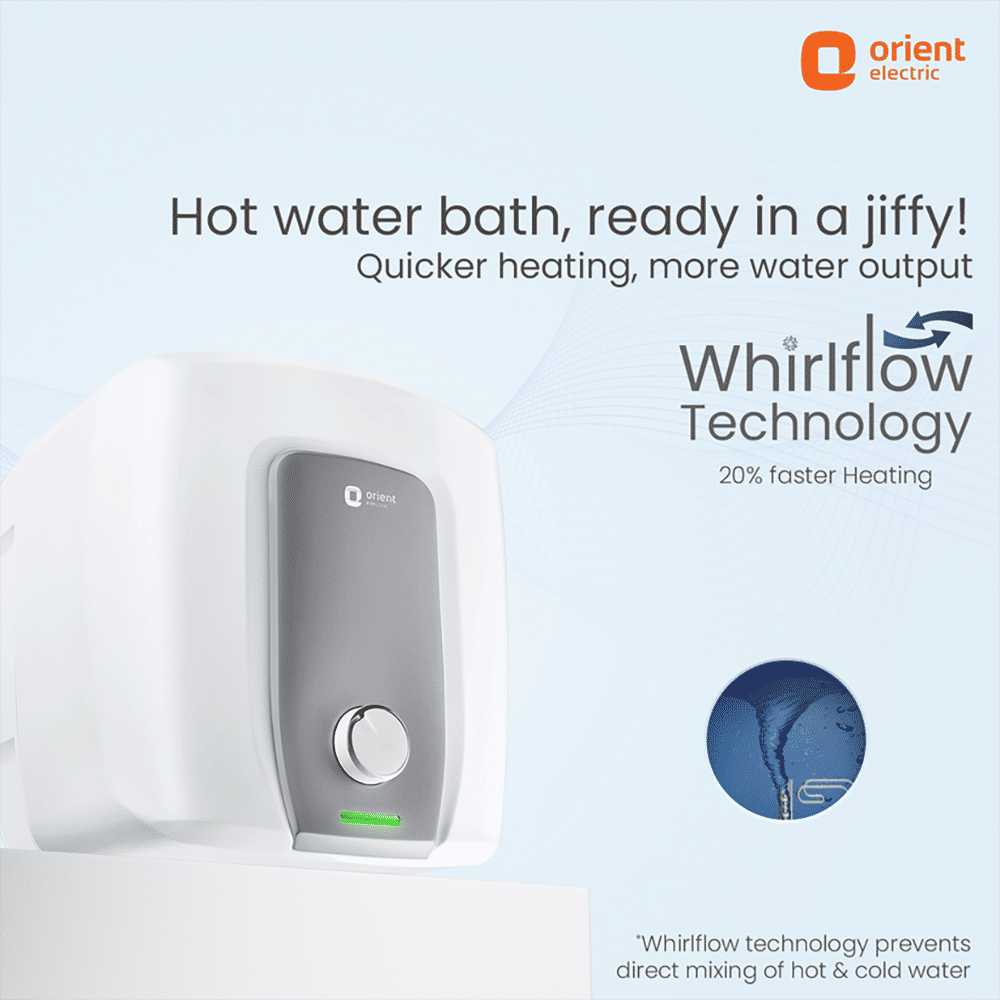 Orient Aquator Neo 15 Litre 5 Star Vertical Storage Geyser with Duron Heating Technology (White) Orient Aquator Neo 15 Litre 5 Star Vertical Storage Geyser with Duron Heating Technology (White)_13