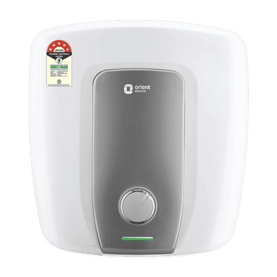Orient Aquator Neo 25 Litre 5 Star Vertical Storage Geyser with Duron Heating Technology (White)