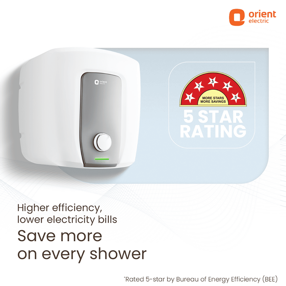 Orient Aquator Neo 25 Litre 5 Star Vertical Storage Geyser with Duron Heating Technology (White)_10
