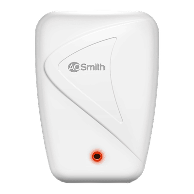 AO Smith InstaPod 3 Litre Vertical Instant Geyser with Stainless Steel Tank (White)