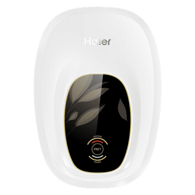 Haier EI3V-PRET 3 Litre Vertical Instant Geyser with TTS Technology (White)