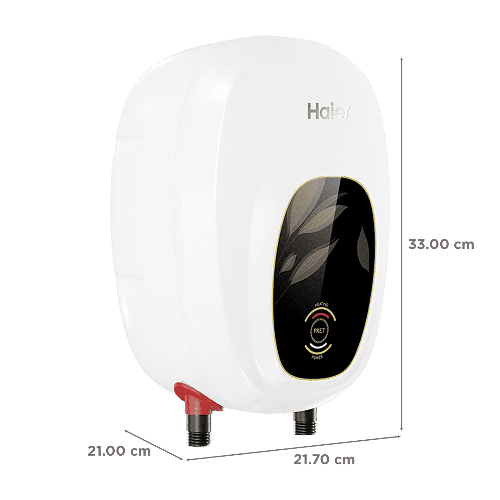 Haier EI3V-PRET 3 Litre Vertical Instant Geyser with TTS Technology (White) Haier EI3V-PRET 3 Litre Vertical Instant Geyser with TTS Technology (White)_2