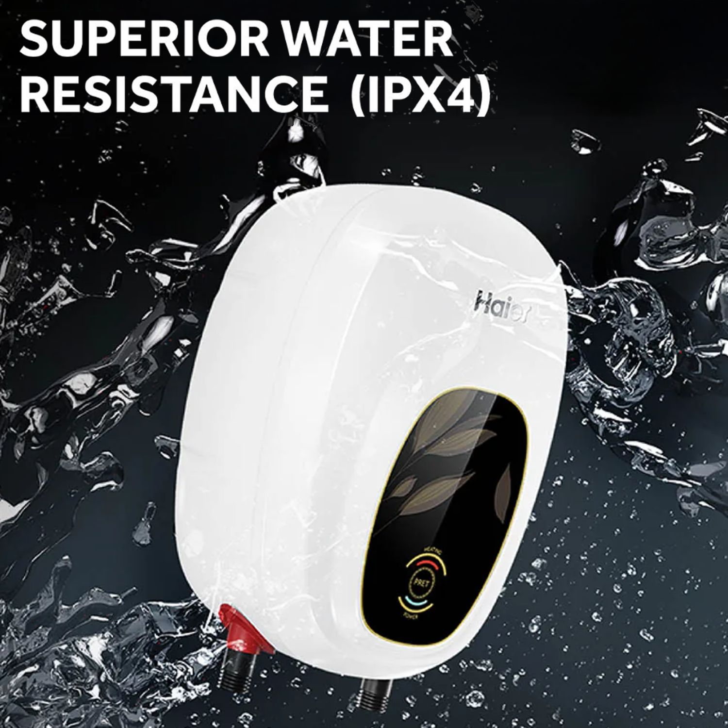 Haier PRET 6 Litre 3 Star Vertical Instant Geyser with RSC Technology (White)_8