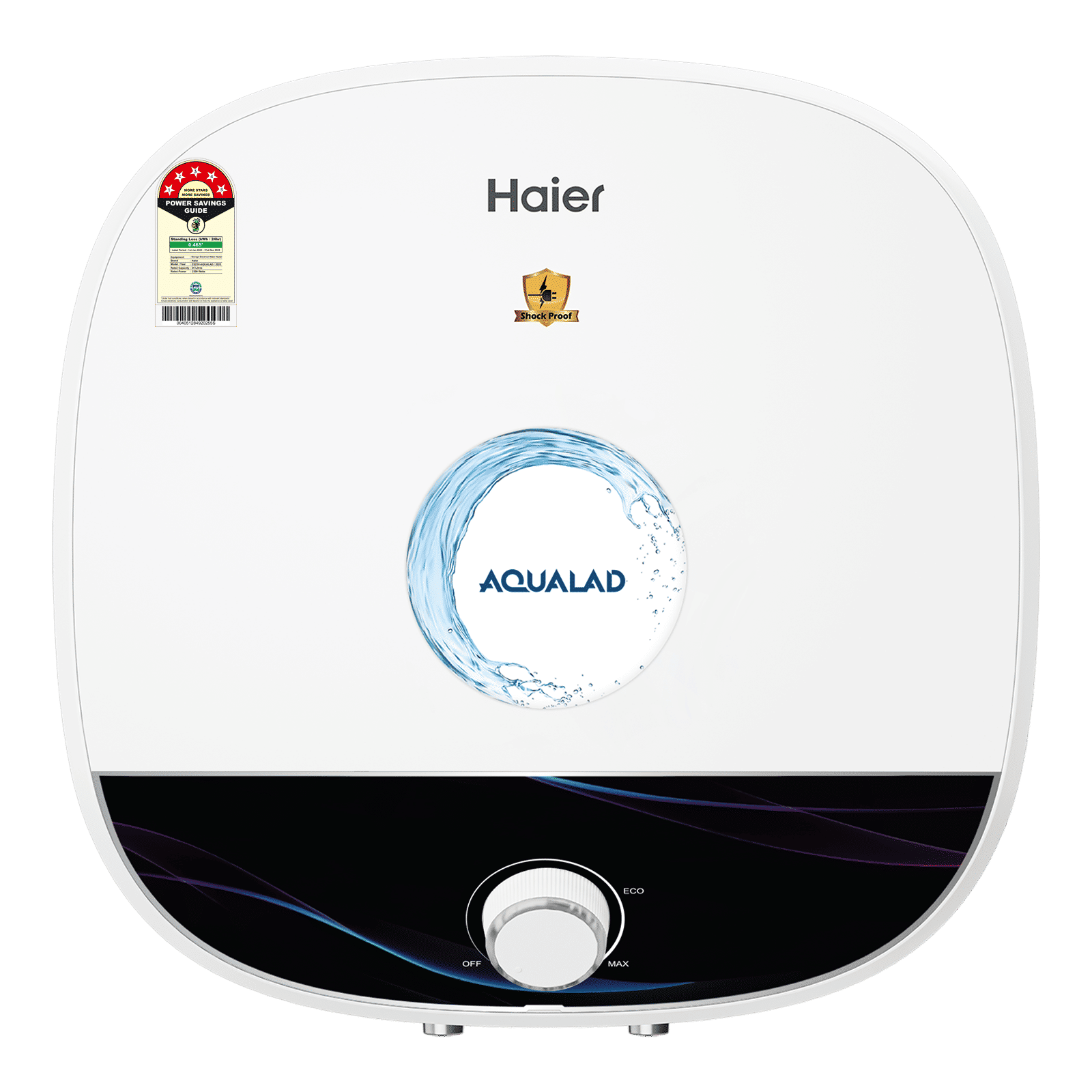 Haier ES15V-AQUALAD 15 Litre 5 Star Vertical Storage Geyser with Bacteria Proof System (Black) Haier ES15V-AQUALAD 15 Litre 5 Star Vertical Storage Geyser with Bacteria Proof System (Black)_1