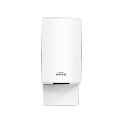 Symphony Swish 3 Litre Vertical Instant Geyser with 100% Copper Heating Element (White)