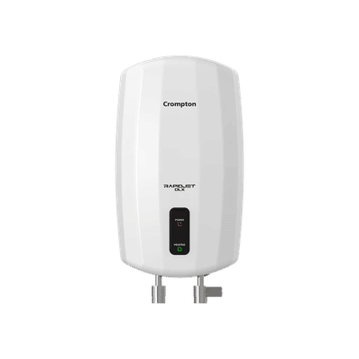 Crompton RapidJet Dlx 3 Litre Vertical Instant Geyser with Advanced 4 Level Safety (White)