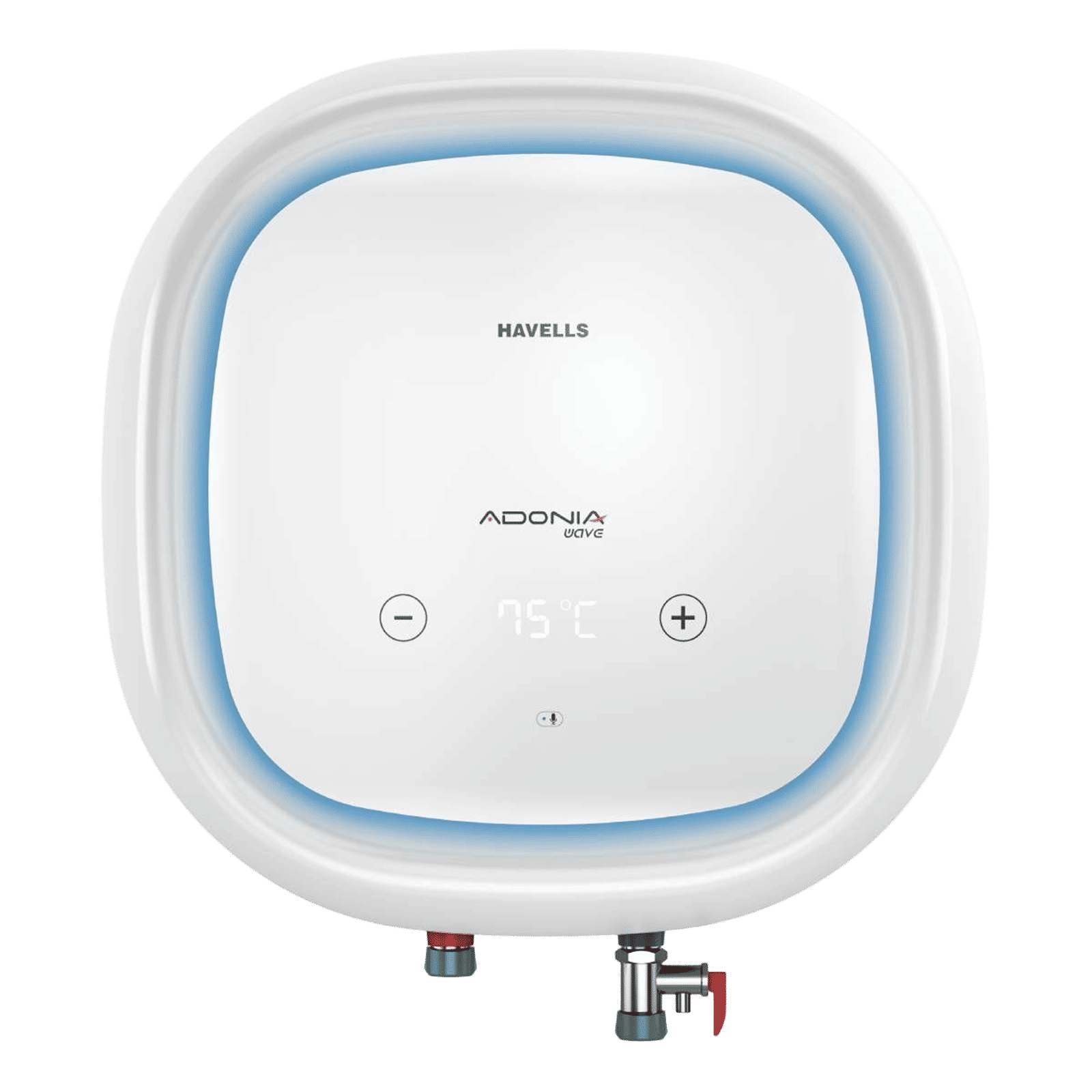 HAVELLS Adonia Wave 15 Litre 4 Star Vertical Storage Geyser with Voice Control (White) HAVELLS Adonia Wave 15 Litre 4 Star Vertical Storage Geyser with Voice Control (White)_7