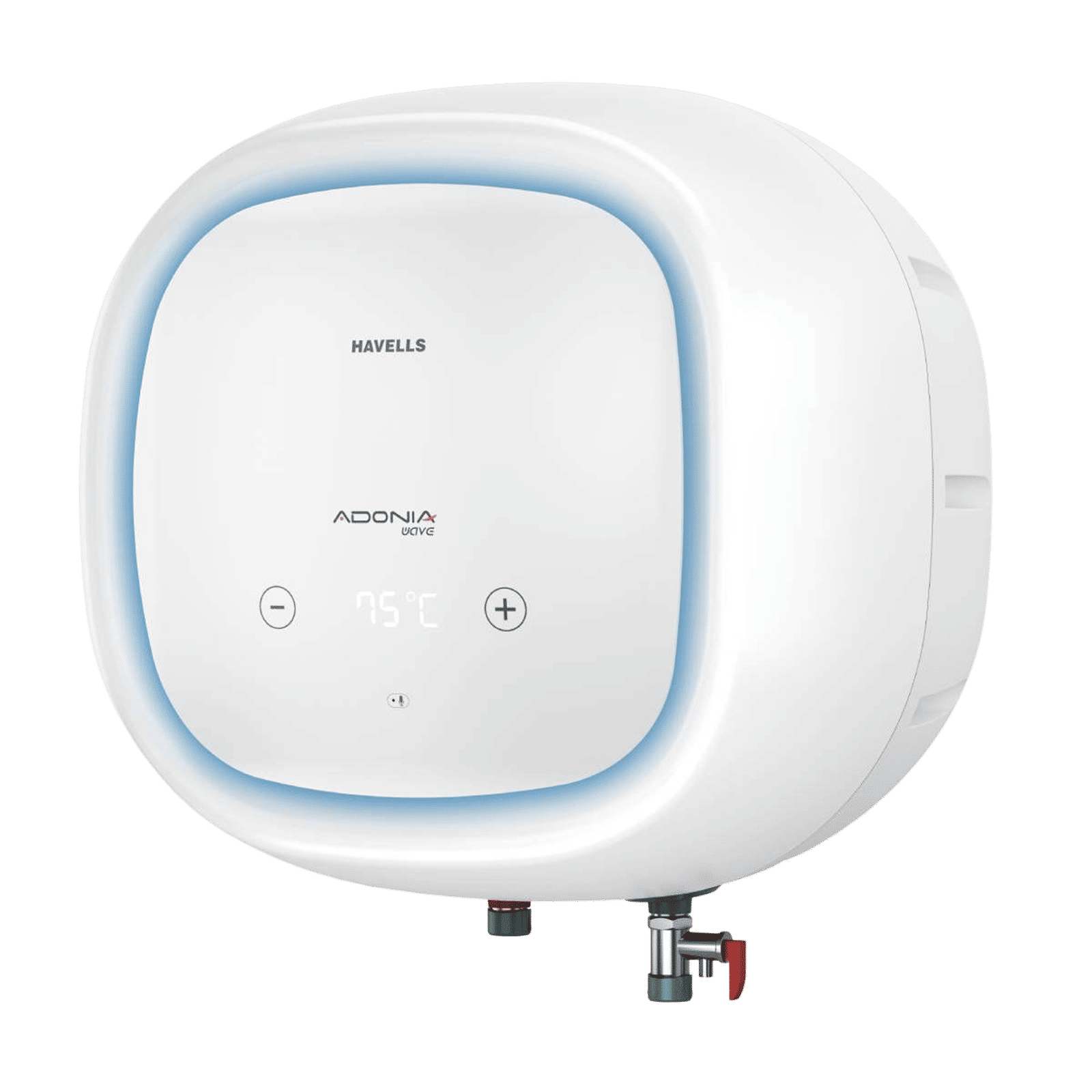 HAVELLS Adonia Wave 15 Litre 4 Star Vertical Storage Geyser with Voice Control (White) HAVELLS Adonia Wave 15 Litre 4 Star Vertical Storage Geyser with Voice Control (White)_8
