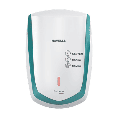 HAVELLS Instanio Prime 3 Litre Instant Geyser with Heavy Duty Heating Element (White & Blue)