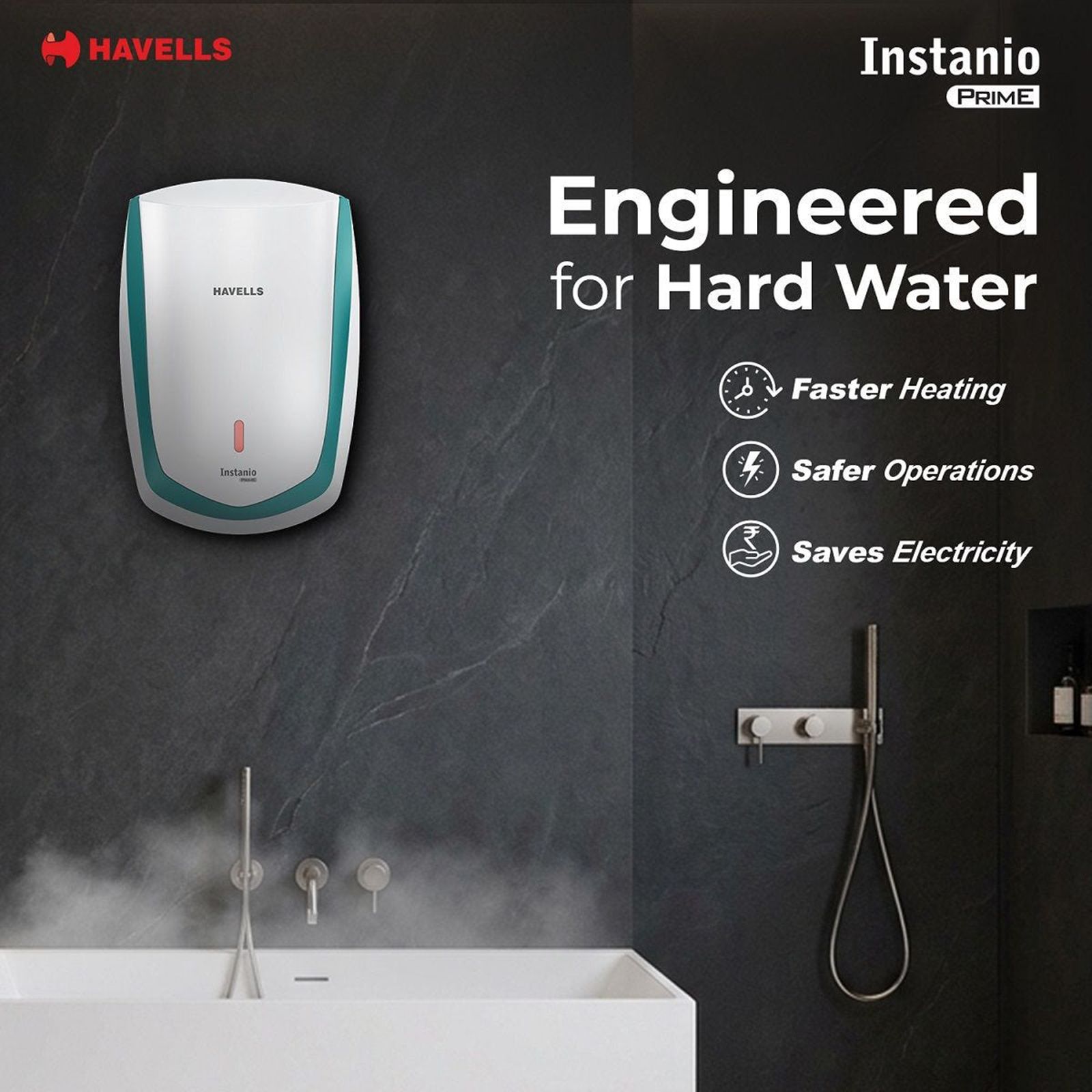 HAVELLS Instanio Prime 3 Litre Instant Geyser with Heavy Duty Heating Element (White & Blue)_2