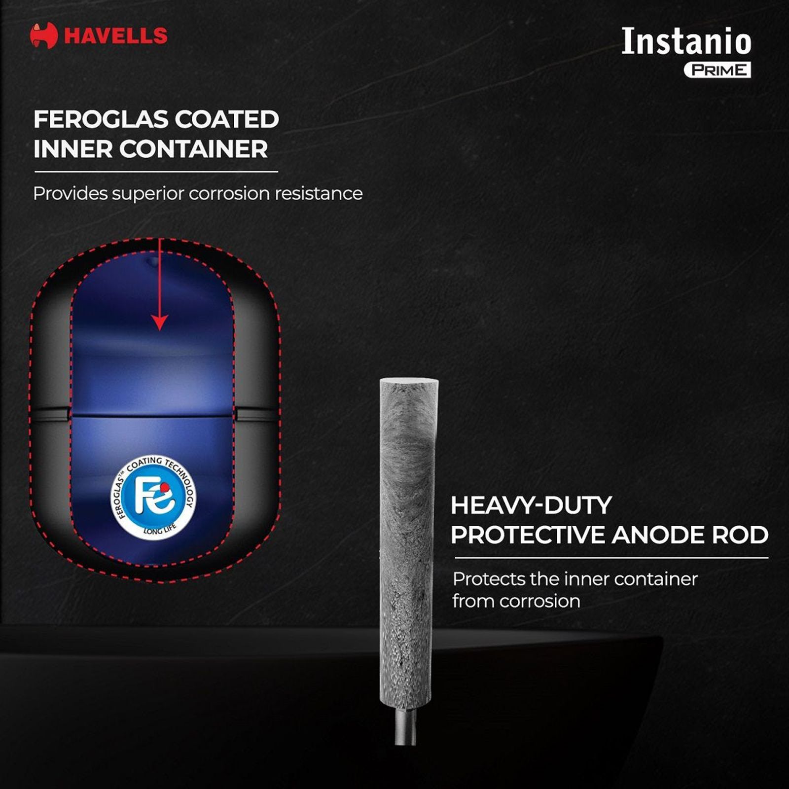 HAVELLS Instanio Prime 3 Litre Instant Geyser with Heavy Duty Heating Element (White & Blue)_5
