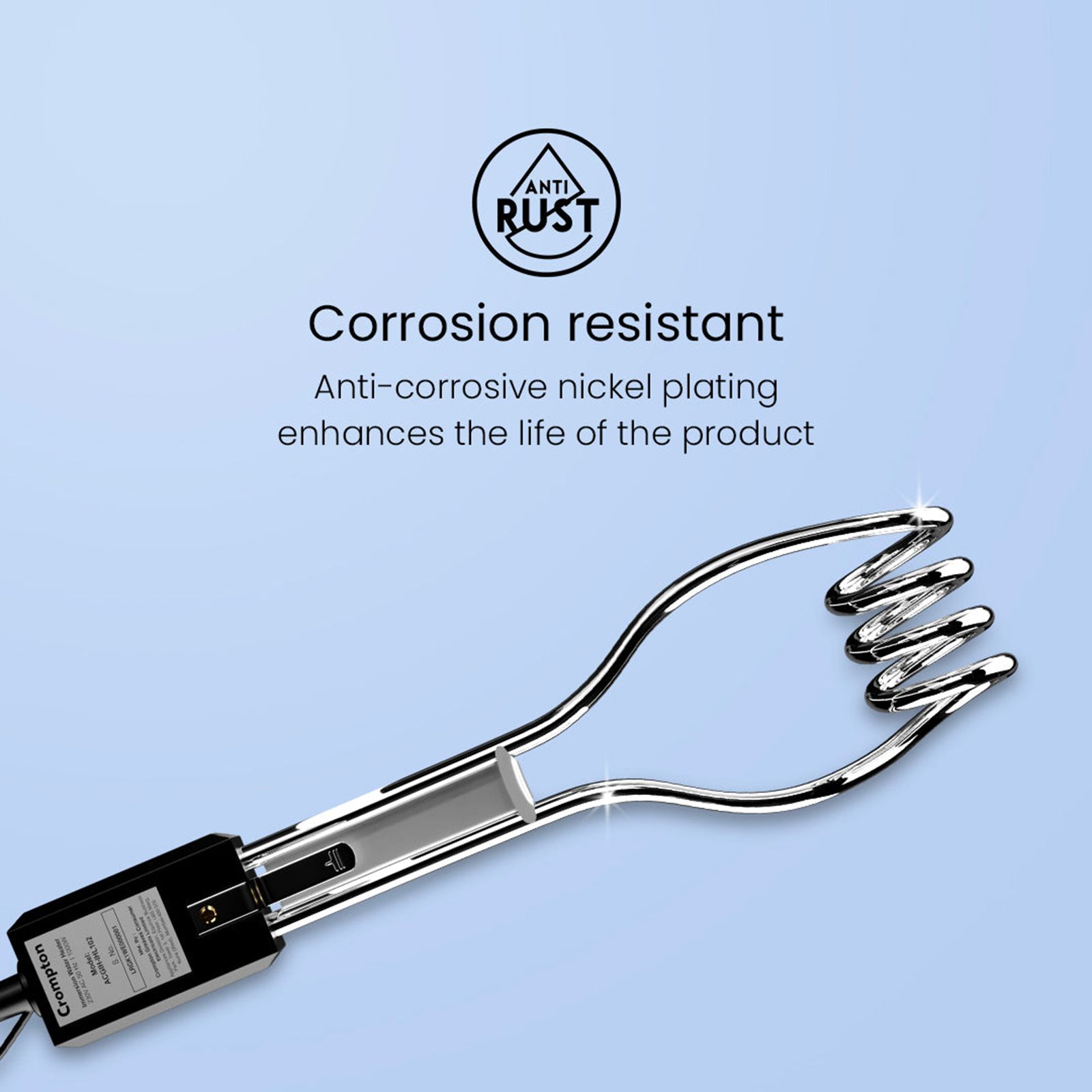 Crompton AIMR B1A 1000W Shockproof Immersion Rod with Auto Cut-Off (ISI Certified, Black) Crompton AIMR B1A 1000W Shockproof Immersion Rod with Auto Cut-Off (ISI Certified, Black)_3
