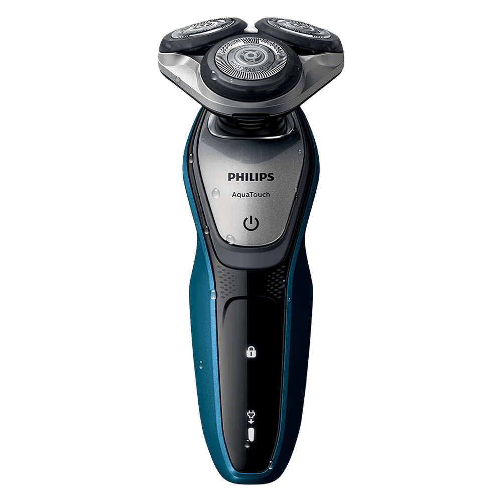 Philips AquaTouch Cordless Wet and Dry Shaver for Beard for Men (45Mins Runtime, Multiprecision Blade System, Neptune Blue and Charcoal Grey) Philips AquaTouch Cordless Wet and Dry Shaver for Beard for Men (45Mins Runtime, Multiprecision Blade System, Neptune Blue and Charcoal Grey)_3