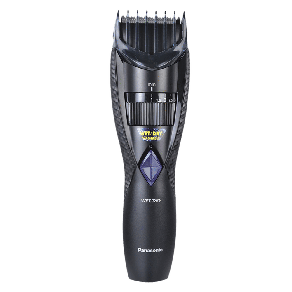 Panasonic ER-GB37 Rechargeable Corded & Cordless Wet & Dry Trimmer for Body Grooming, Beard & Moustache with 20 Length Settings for Men (50mins Runtime, Japanese Blade Technology, Black & Grey) Panasonic ER-GB37 Rechargeable Corded & Cordless Wet & Dry Trimmer for Body Grooming, Beard & Moustache with 20 Length Settings for Men (50mins Runtime, Japanese Blade Technology, Black & Grey)_3