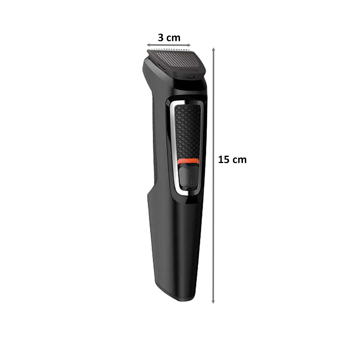 PHILIPS Multigroom Series 3000 8-in-1 Cordless Grooming Kit for Face and Hair for Men (60mins Runtime, Nickel Metal Hydride Battery, Black) PHILIPS Multigroom Series 3000 8-in-1 Cordless Grooming Kit for Face and Hair for Men (60mins Runtime, Nickel Metal Hydride Battery, Black)_2